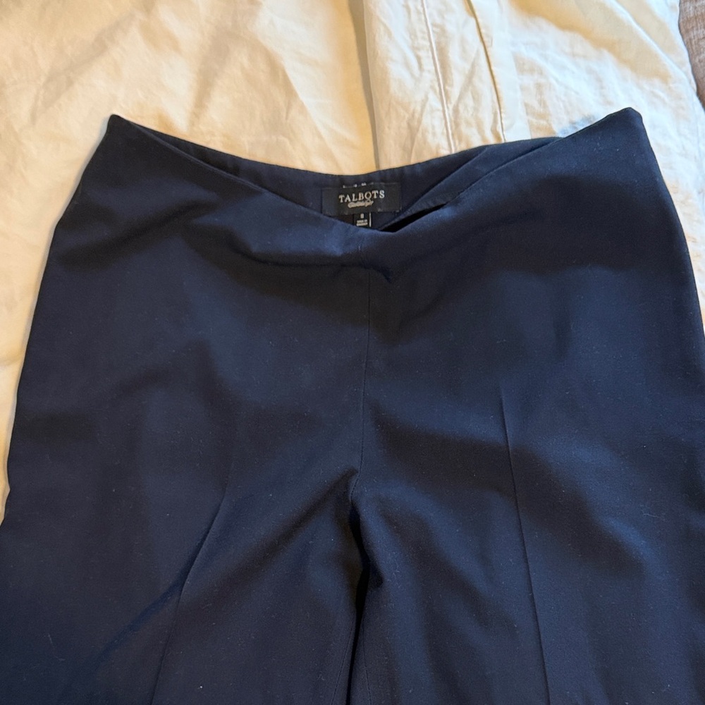 Talbots Women's Dark Blue Trousers